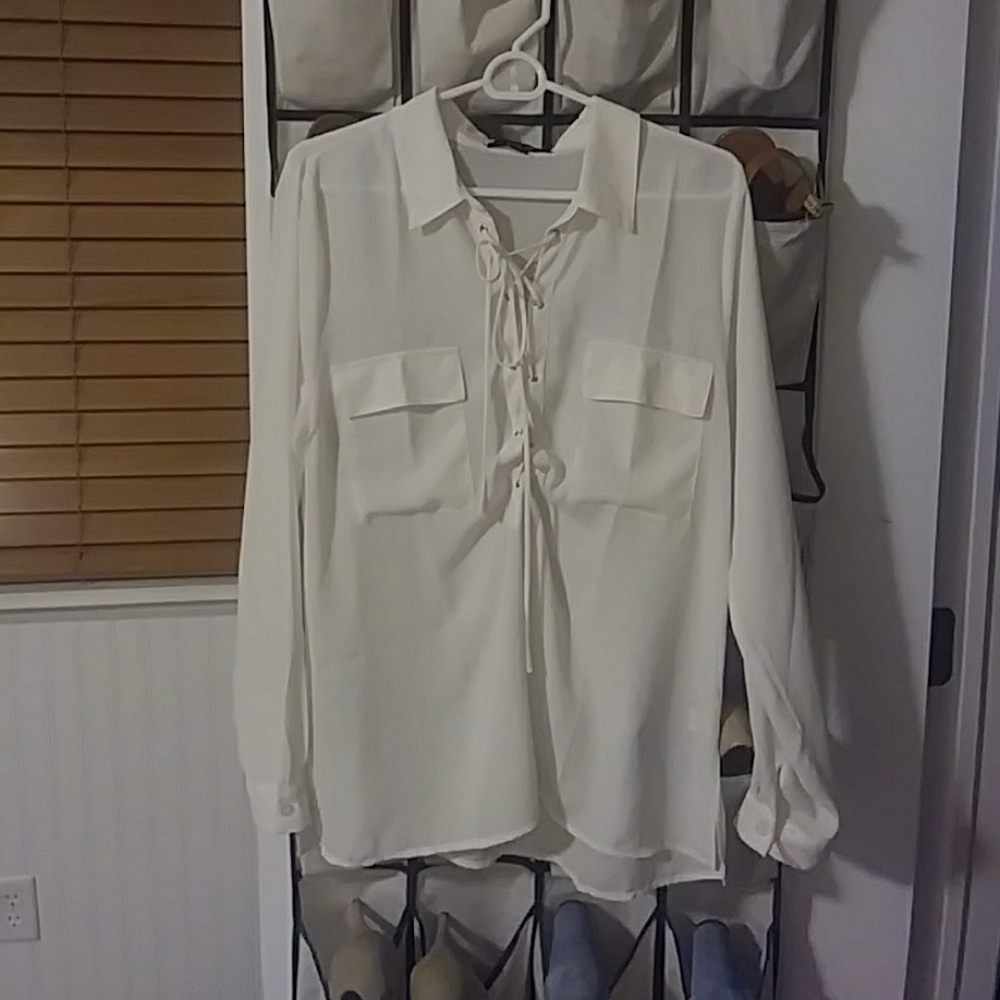 Women's White Blouse